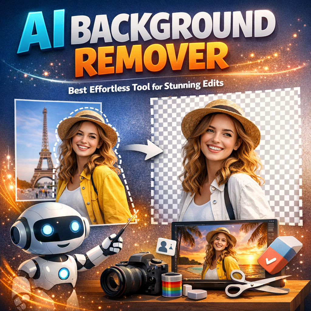 Illustration of AI Background Remover: Best Effortless Tool for Stunning Edits
