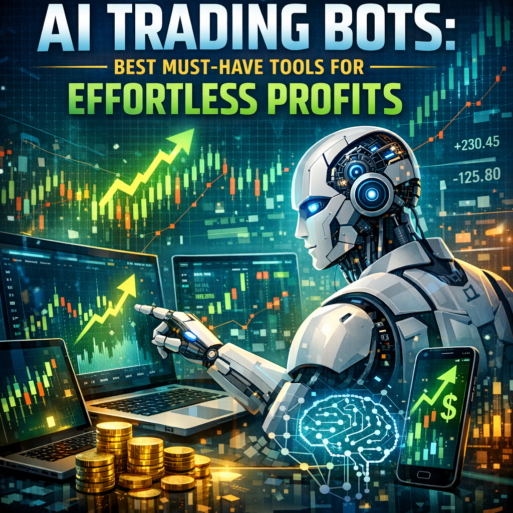 Illustration of AI Trading Bots: Best Must-Have Tools for Effortless Profits