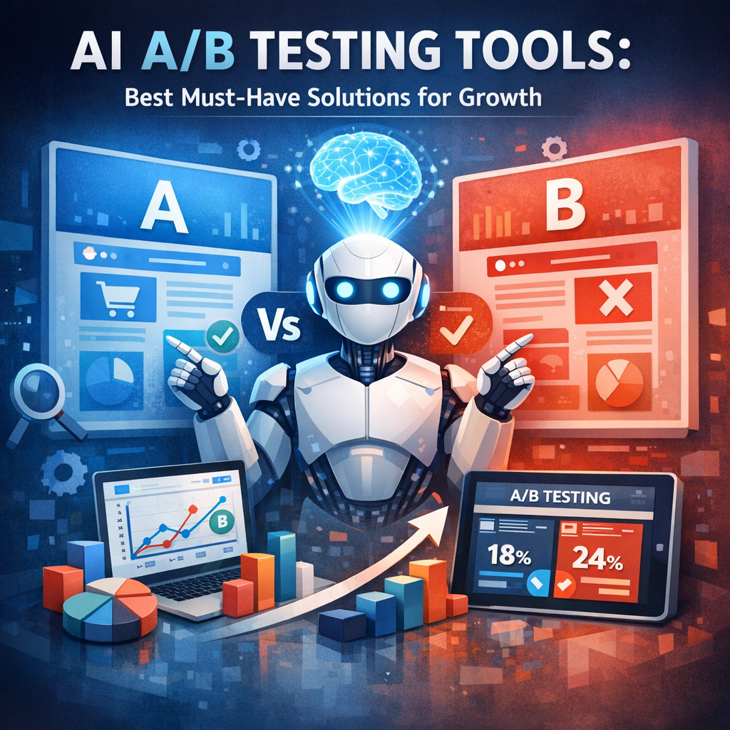 Illustration of AI A/B Testing Tools: Best Must-Have Solutions for Growth