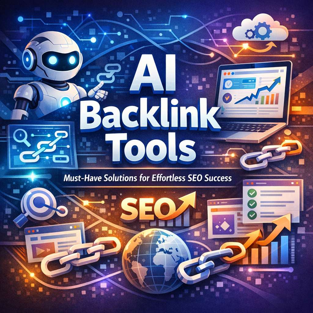 Illustration of AI Backlink Tools: Must-Have Solutions for Effortless SEO Success