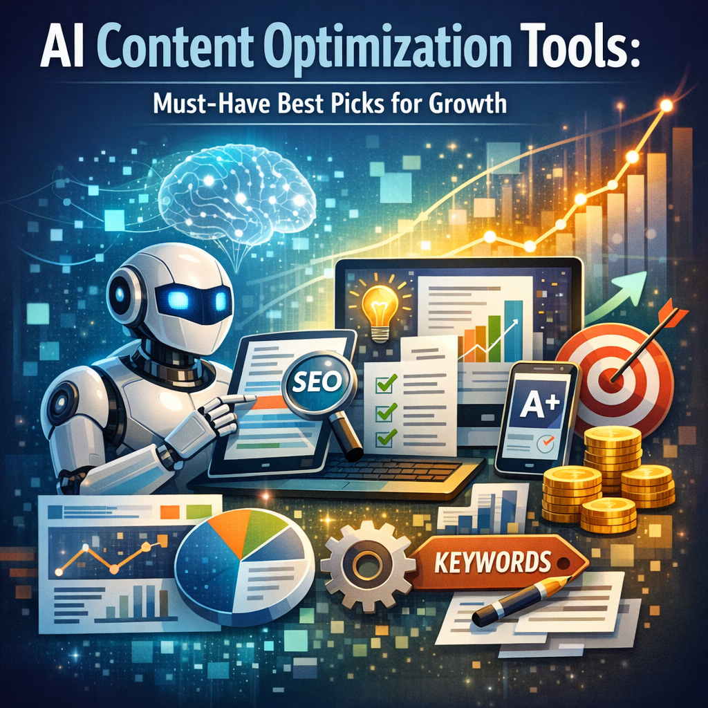 Illustration of AI Content Optimization Tools: Must-Have Best Picks for Growth
