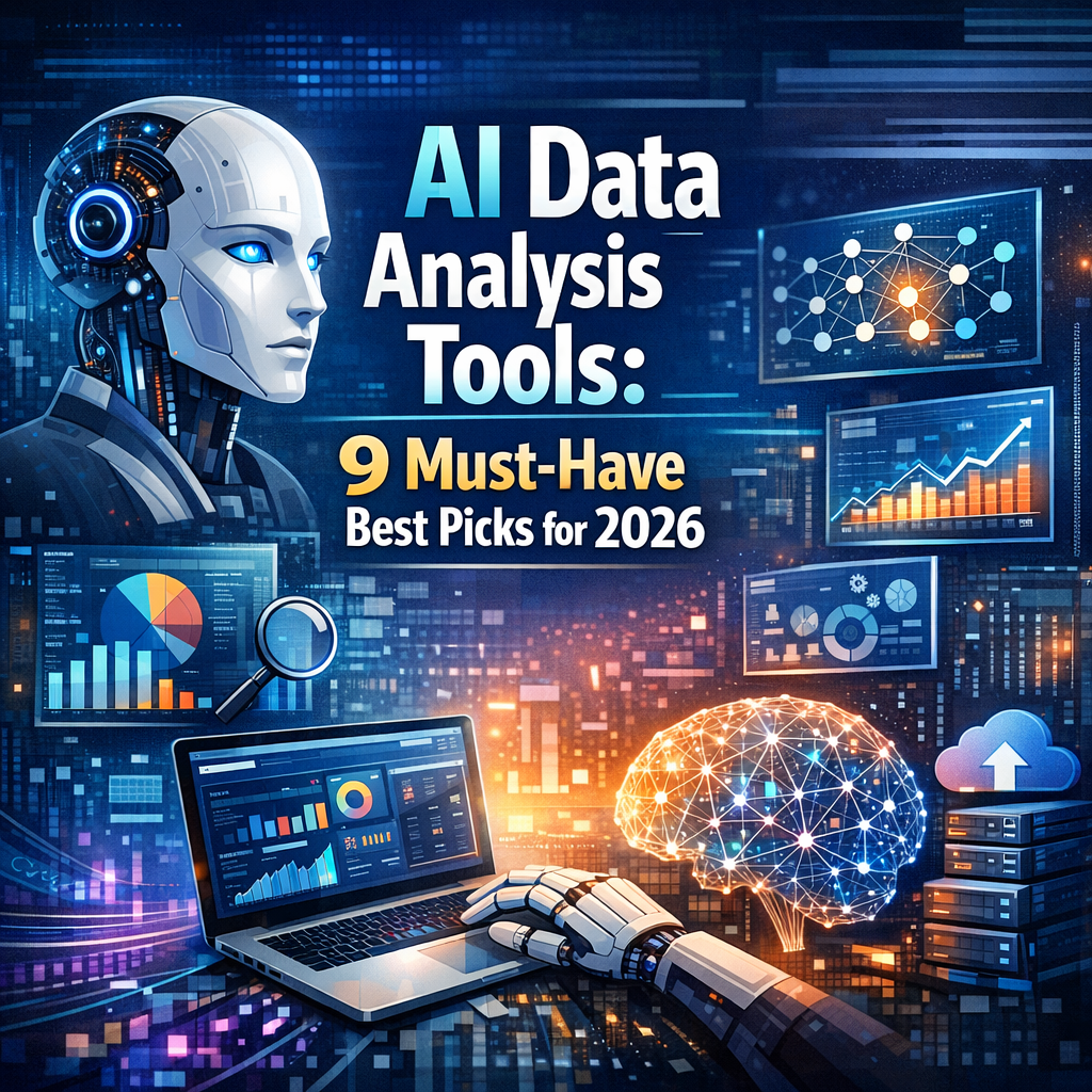 Illustration of AI Data Analysis Tools: 9 Must-Have Best Picks for 2026