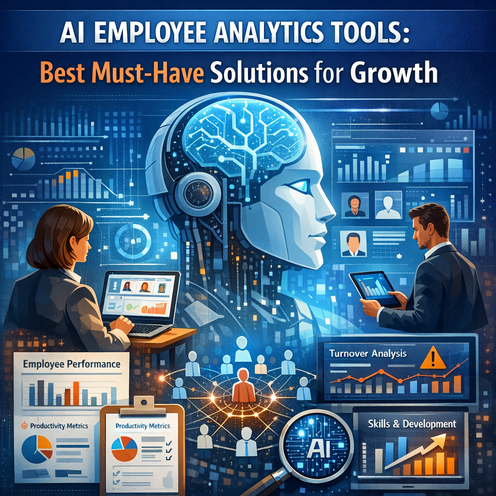 Illustration of AI Employee Analytics Tools: Best Must-Have Solutions for Growth