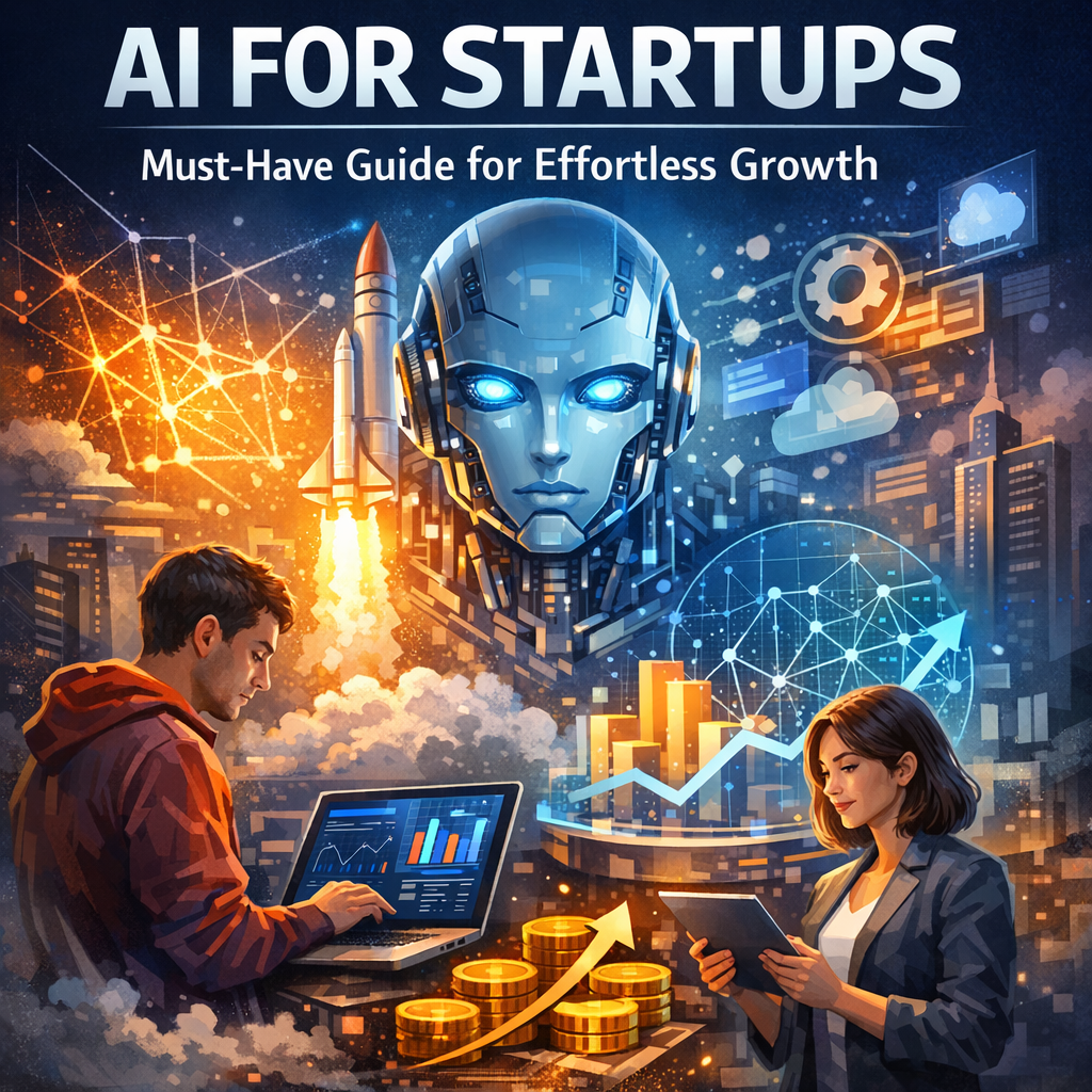 Illustration of AI for Startups: Must-Have Guide for Effortless Growth
