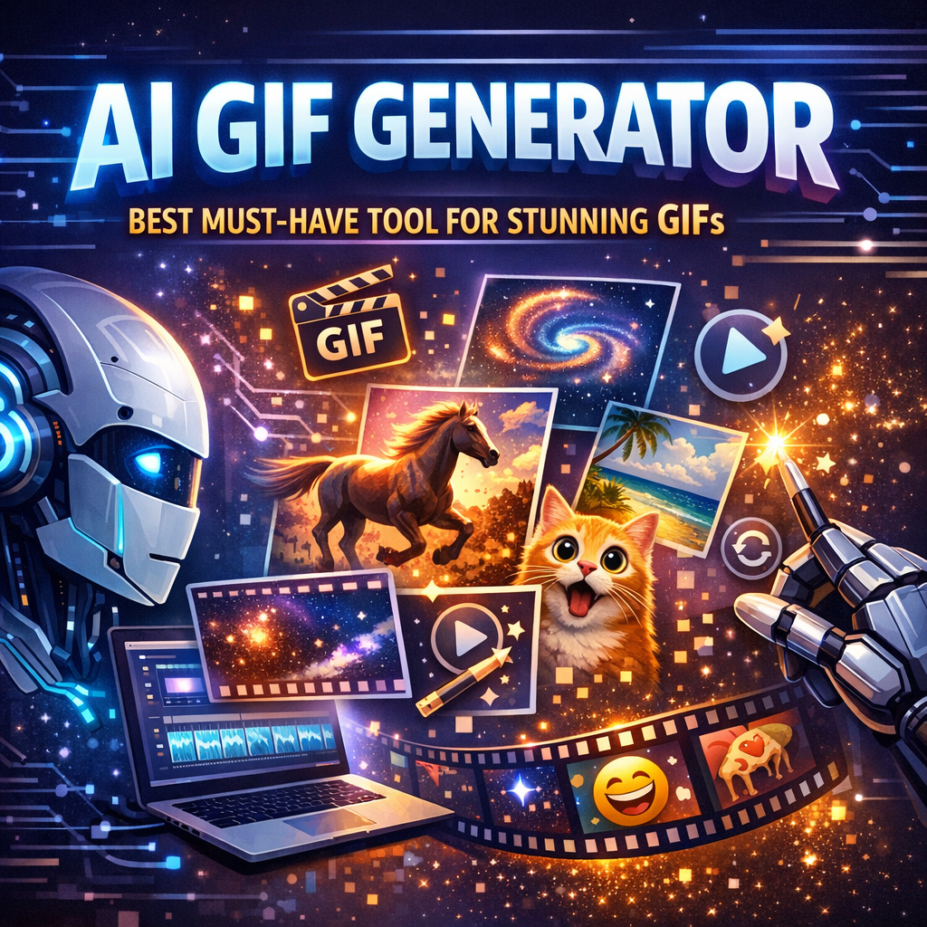 Illustration of AI GIF Generator: Best Must-Have Tool for Stunning GIFs