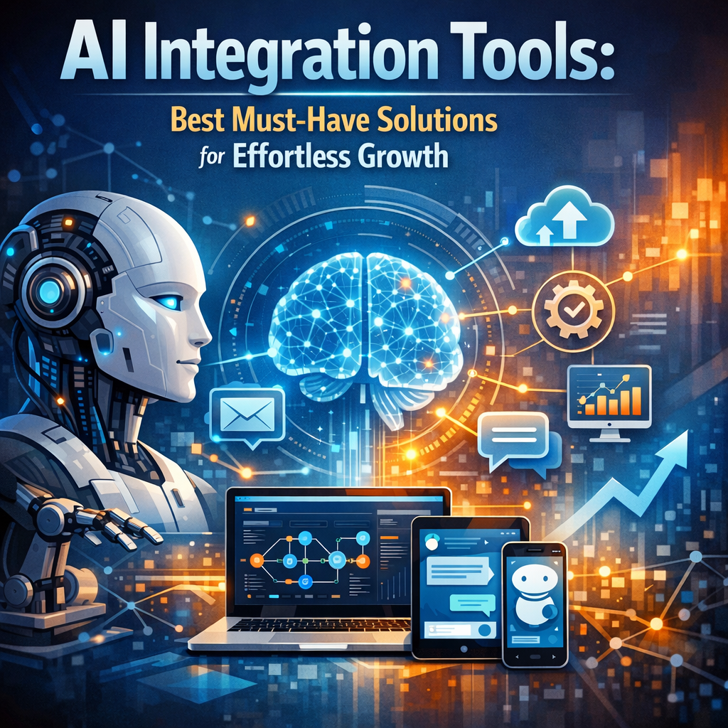 Illustration of AI Integration Tools: Best Must-Have Solutions for Effortless Growth