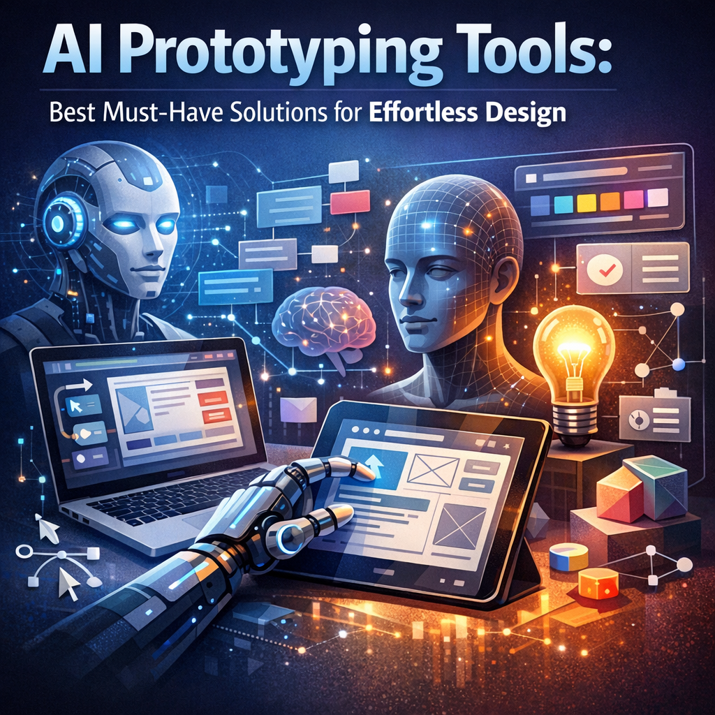 Illustration of AI Prototyping Tools: Best Must-Have Solutions for Effortless Design