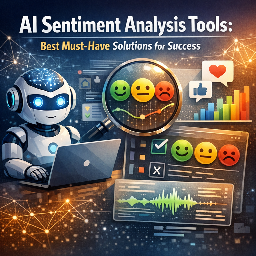 Illustration of AI Sentiment Analysis Tools: Best Must-Have Solutions for Success