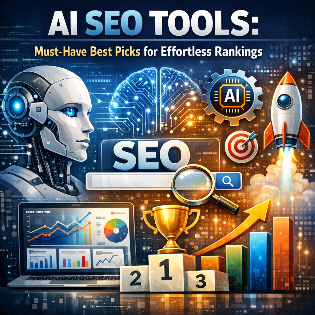 Illustration of AI SEO Tools: Must-Have Best Picks for Effortless Rankings