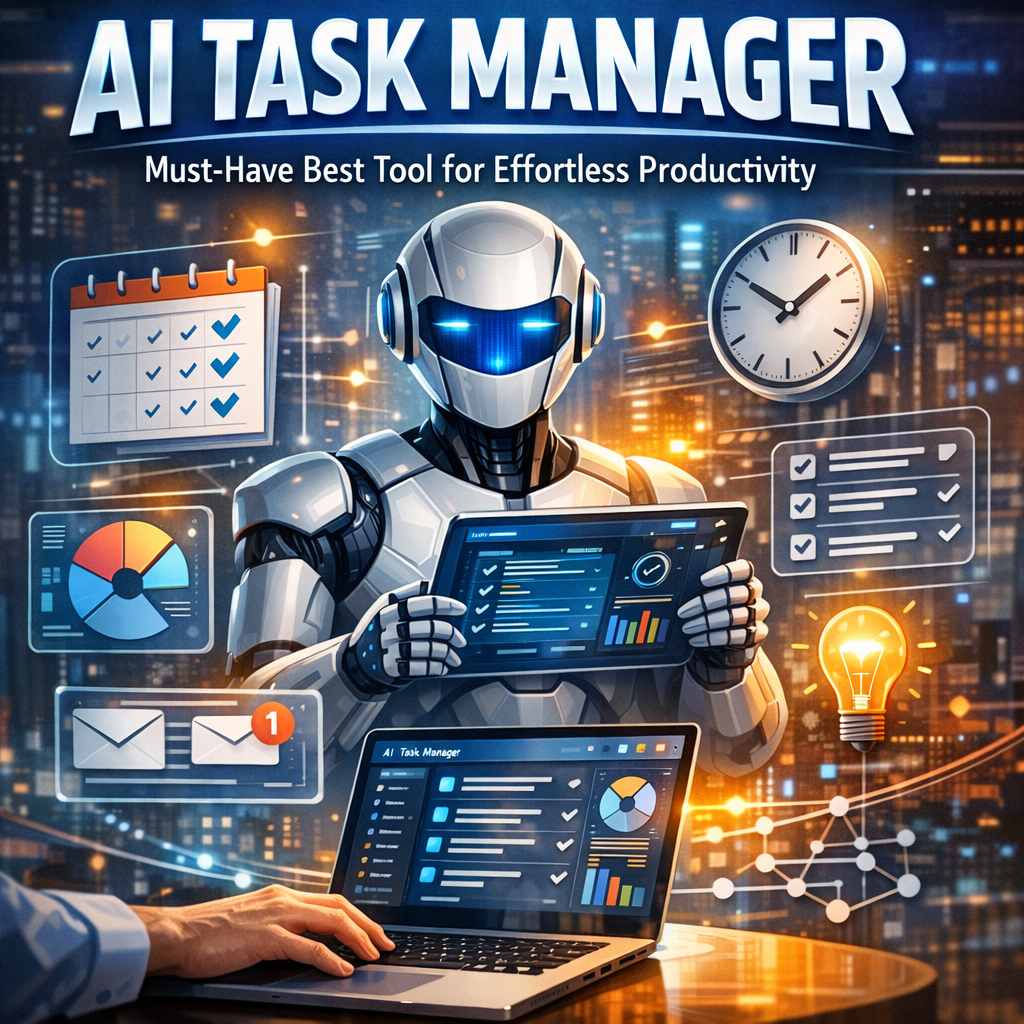 Illustration of AI Task Manager: Must-Have Best Tool for Effortless Productivity