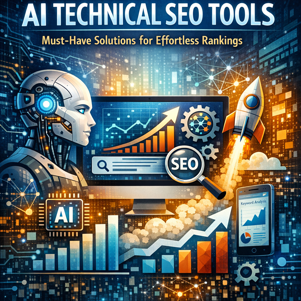 Illustration of AI Technical SEO Tools: Must-Have Solutions for Effortless Rankings
