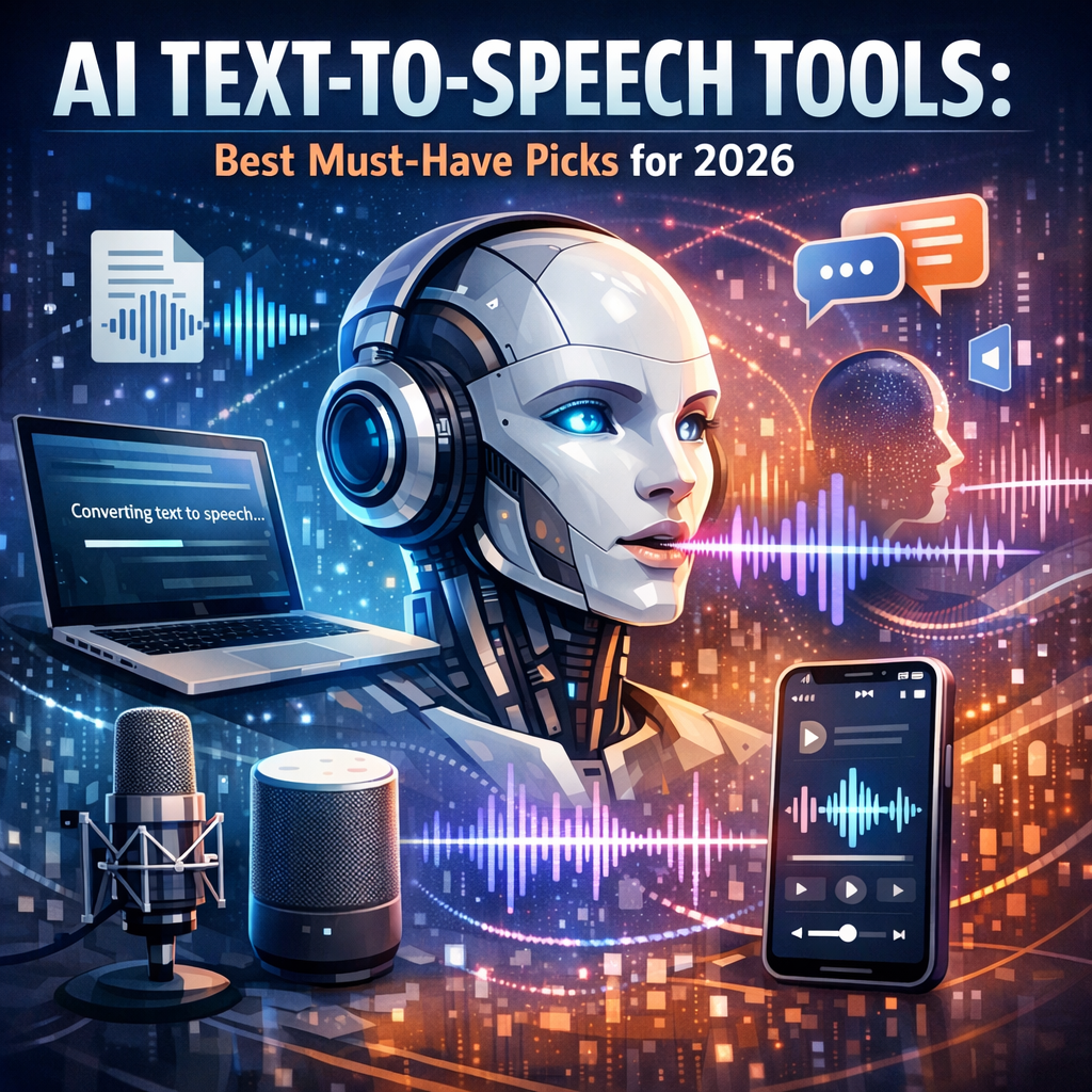 Illustration of AI Text to Speech Tools: Best Must-Have Picks for 2026