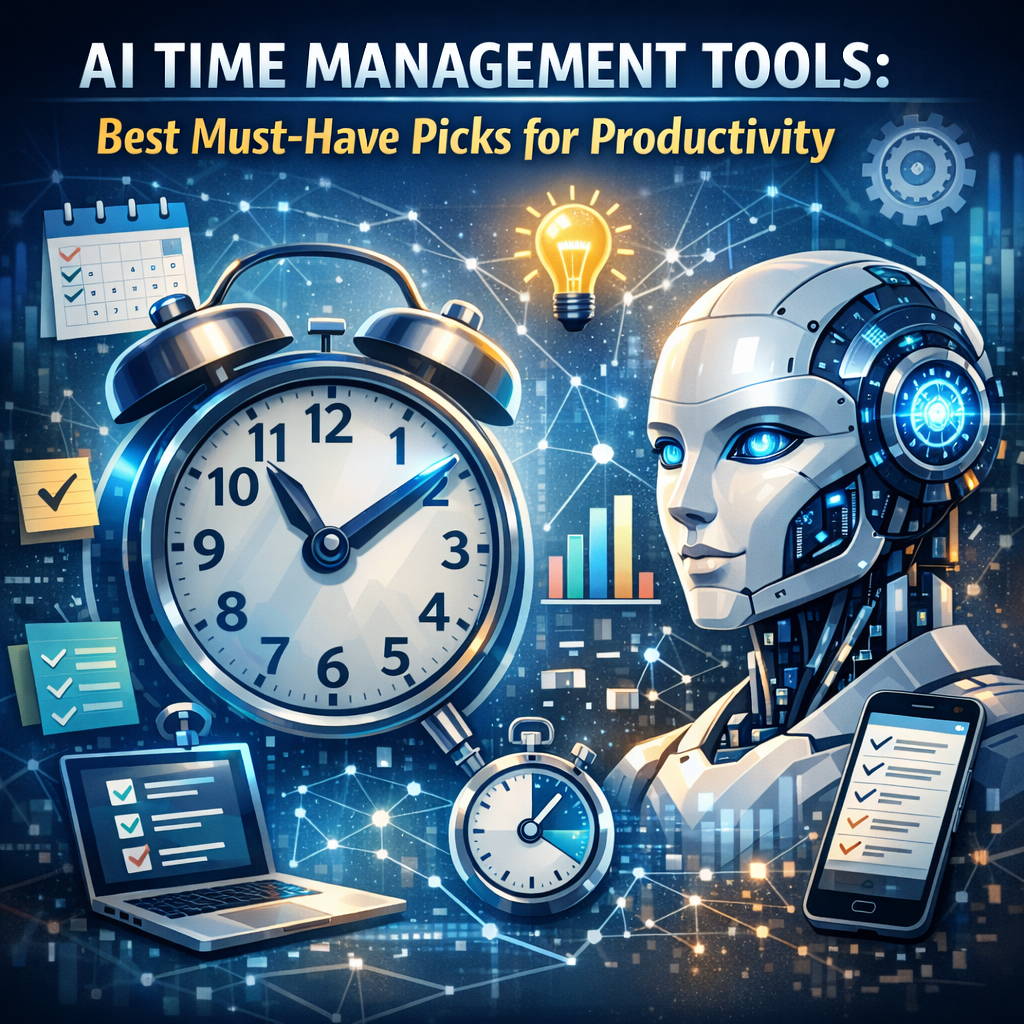 Illustration of AI Time Management Tools: Best Must-Have Picks for Productivity