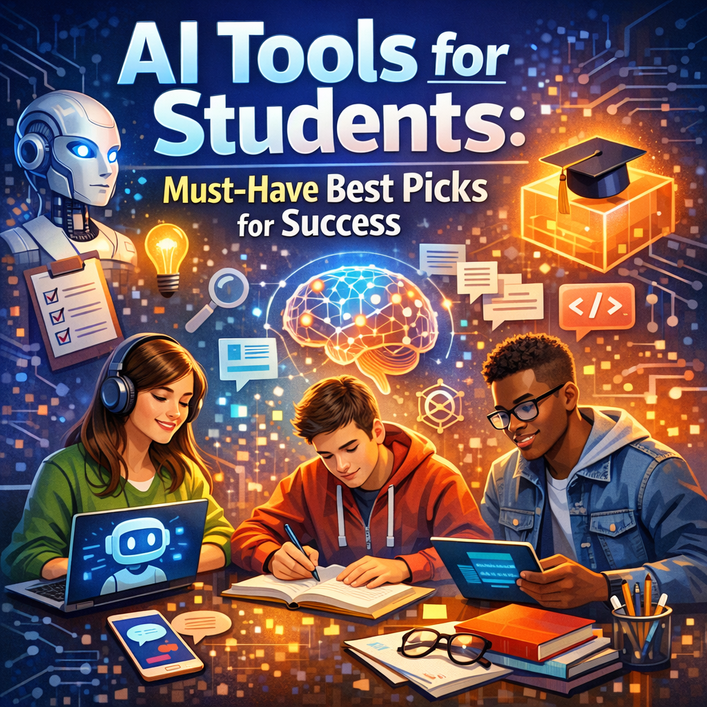 Illustration of AI Tools for Students: Must-Have Best Picks for Success