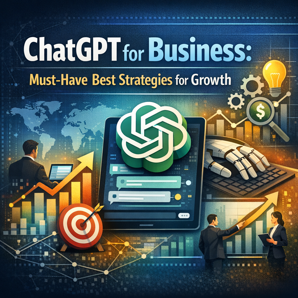 Illustration of ChatGPT for Business: Must-Have Best Strategies for Growth