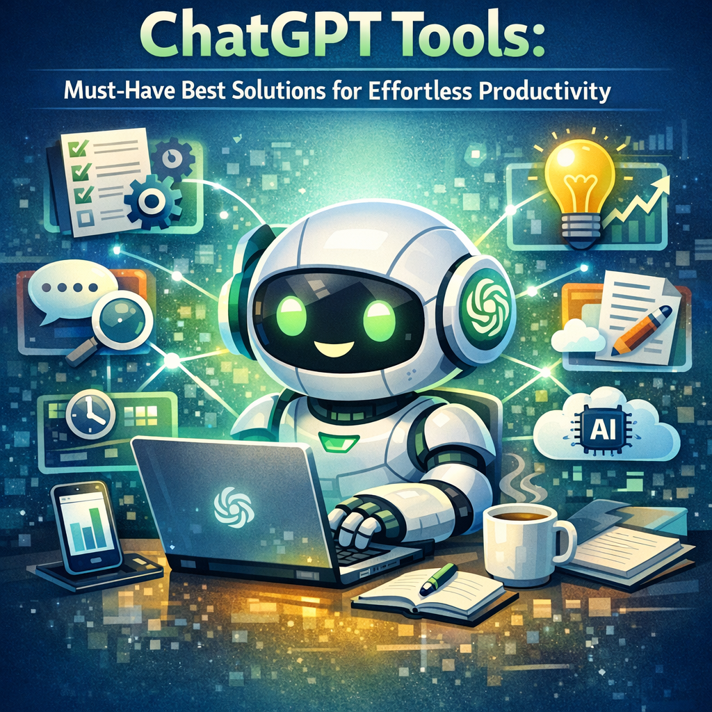 Illustration of ChatGPT Tools: Must-Have Best Solutions for Effortless Productivity